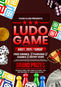 Ludo Game A4 template