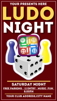 Ludo Night Contest Instagram Story template