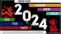 lunar new year Affichage numérique (16:9) template