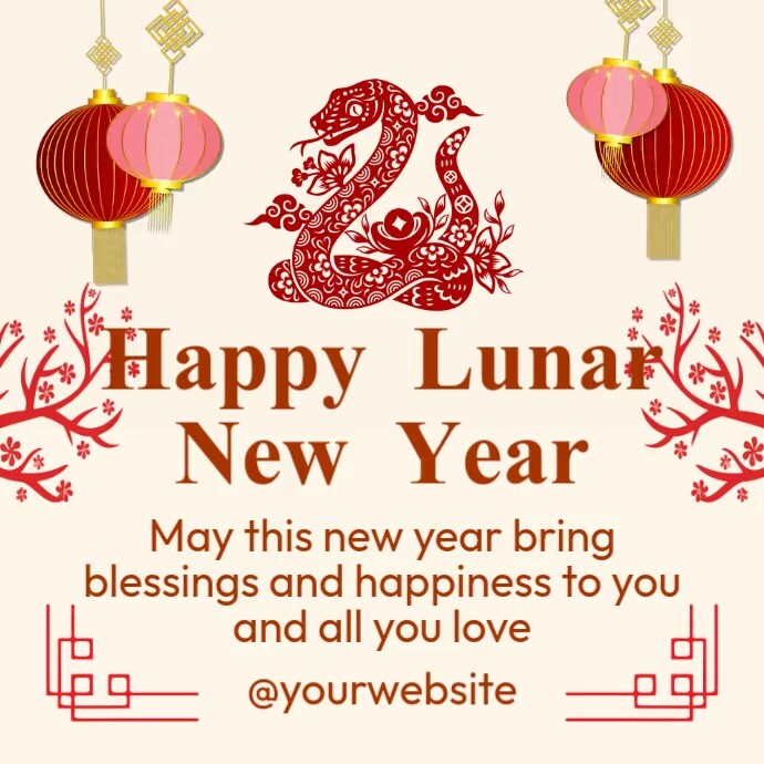 Lunar New Year Event Iphosti le-Instagram template