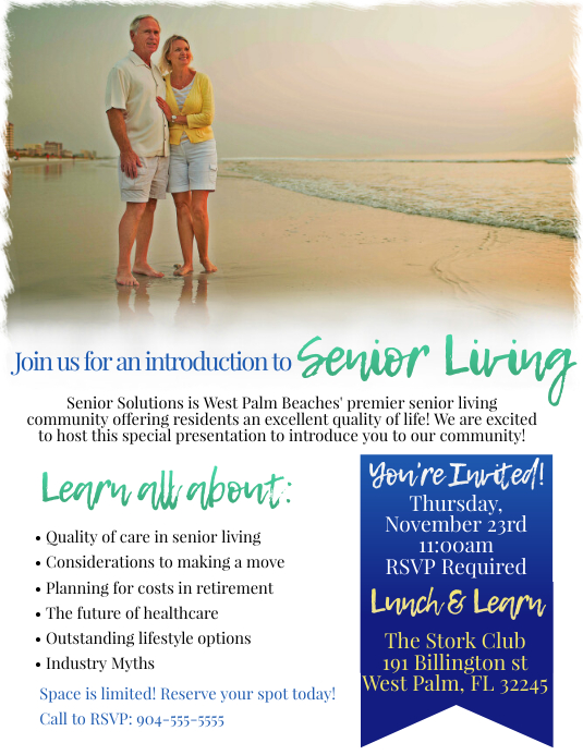 Lunch & Learn Invite Template PosterMyWall