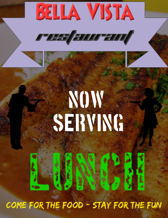 Lunch Flyer Template PosterMyWall Lunch Flyer Template PosterMyWall