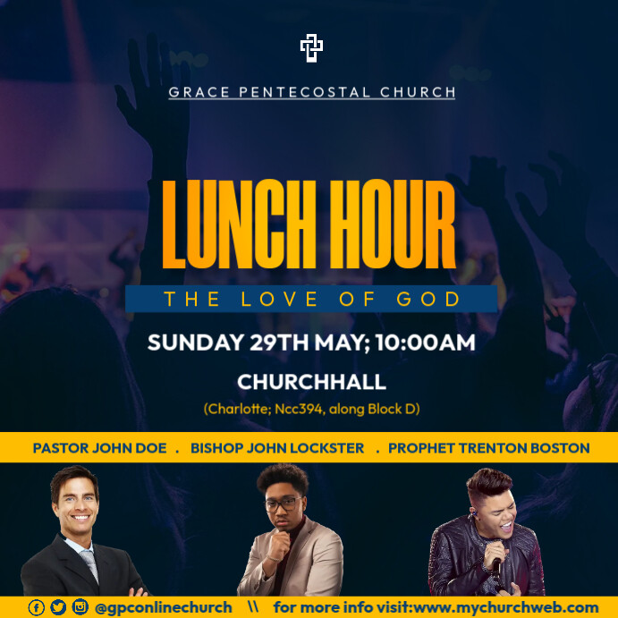 lunch hour Template | PosterMyWall
