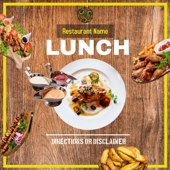 Lunch poster Template | PosterMyWall