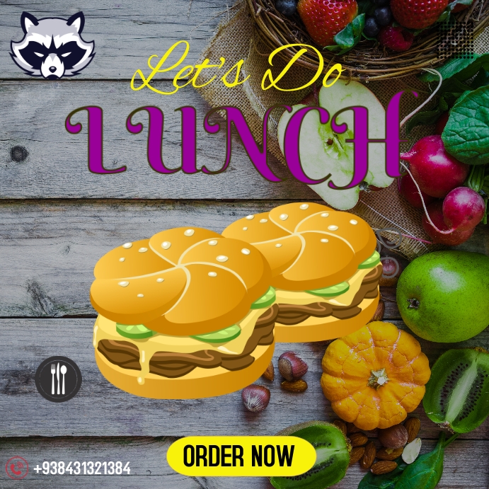 Lunch poster Template | PosterMyWall