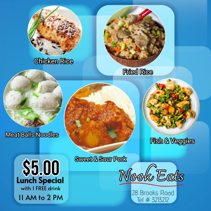 Lunch Special Menu Template PosterMyWall lunch-special-menu-template-postermywall