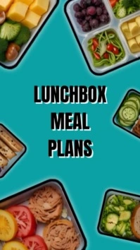 Lunchbox Meal Plans Ad Template Instagram Ree