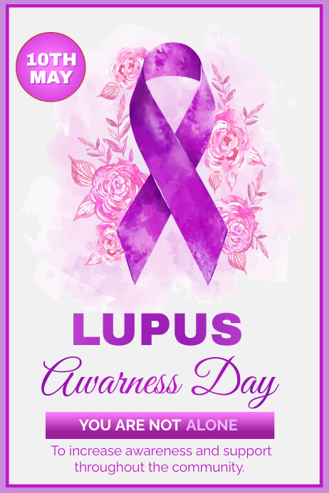 Lupus Awareness day Template | PosterMyWall