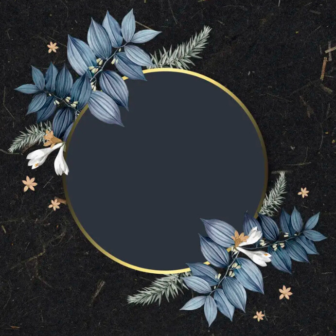 Wedding Frame Sample Layout Luxurious floral wedding frame design Template | PosterMyWall