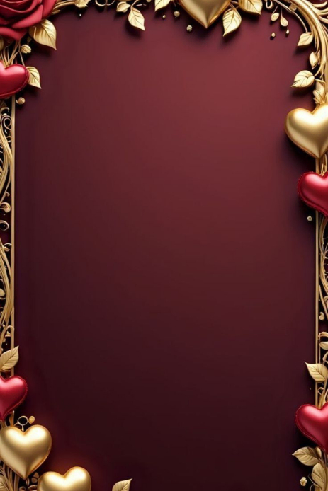 luxurious romantic frame design Template | PosterMyWall