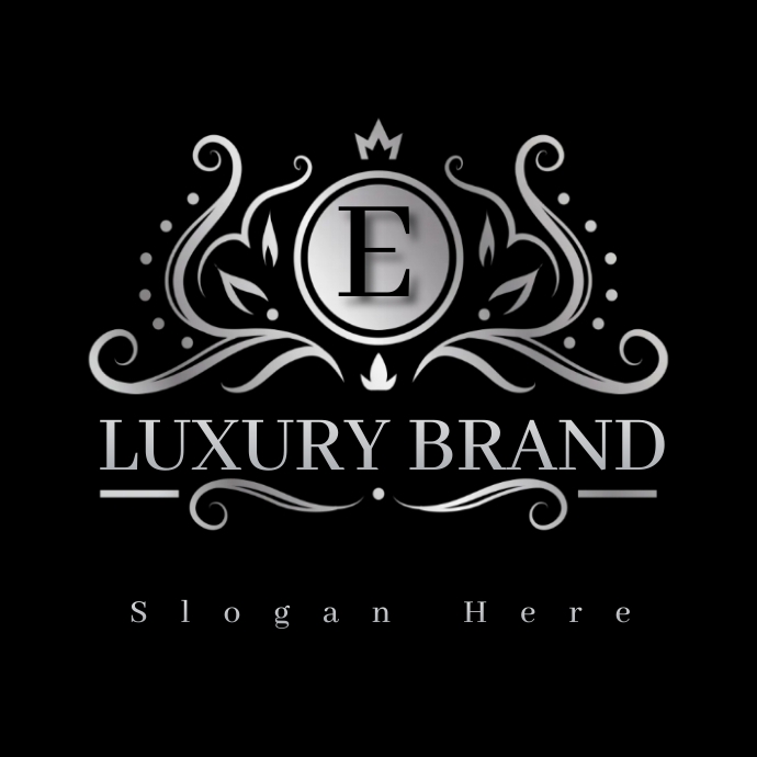 Modèle Logo de Marque de Luxe PosterMyWall