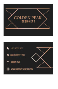 Corporate Calling Card Template | PosterMyWall