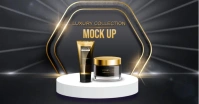 Luxury Cosmetics Display Facebook 共享图片 template
