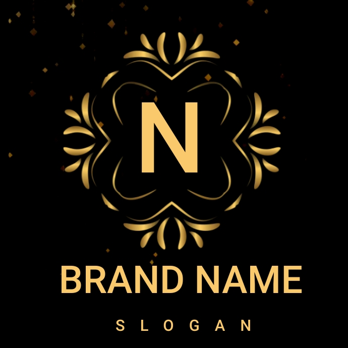 Luxury Gold Logo (1) Logotyp template