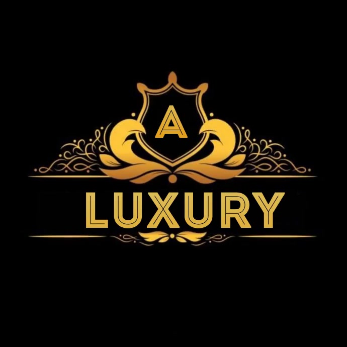Luxury gold logo Instagram Post template