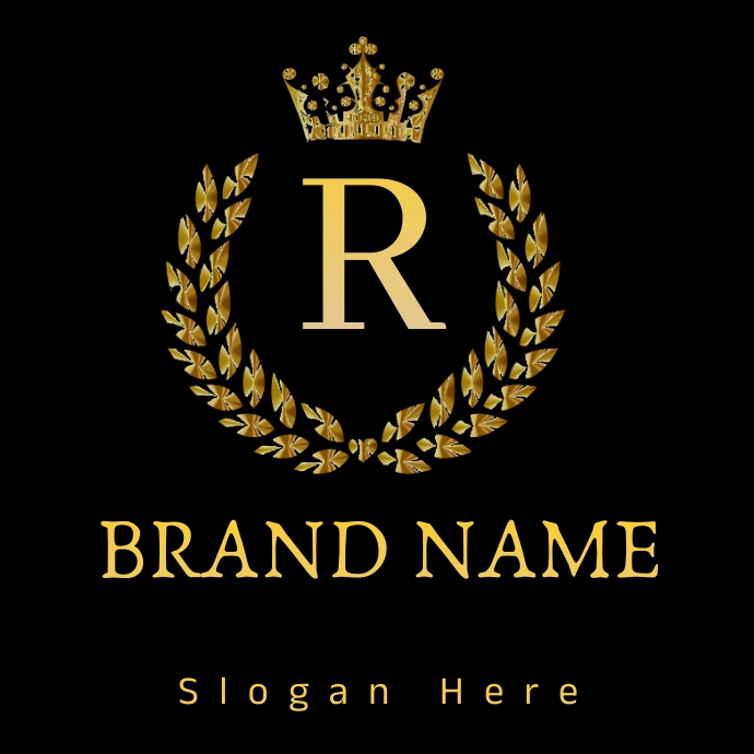 Luxury Gold Logo Template PosterMyWall