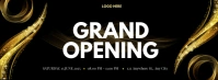 Luxury Grand Opening Banner Facebook Cover Photo template