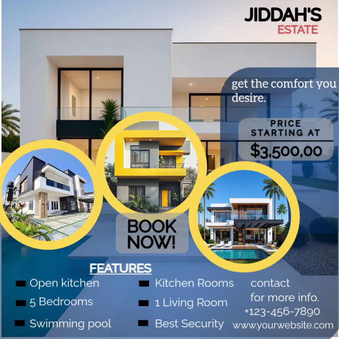 Modèle Luxury Homes for sale Instagram post | PosterMyWall