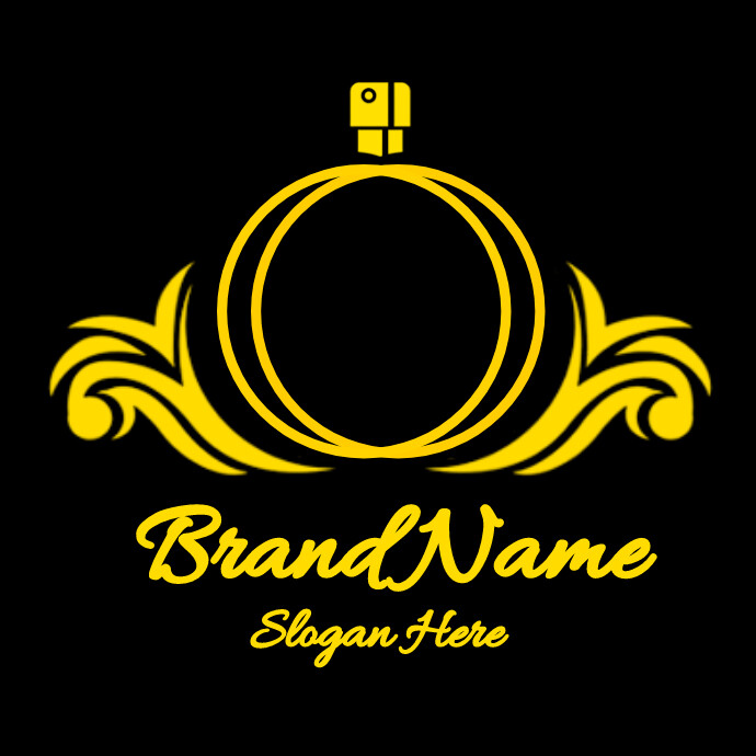 luxury logo, luxury perfume logo , banquet template