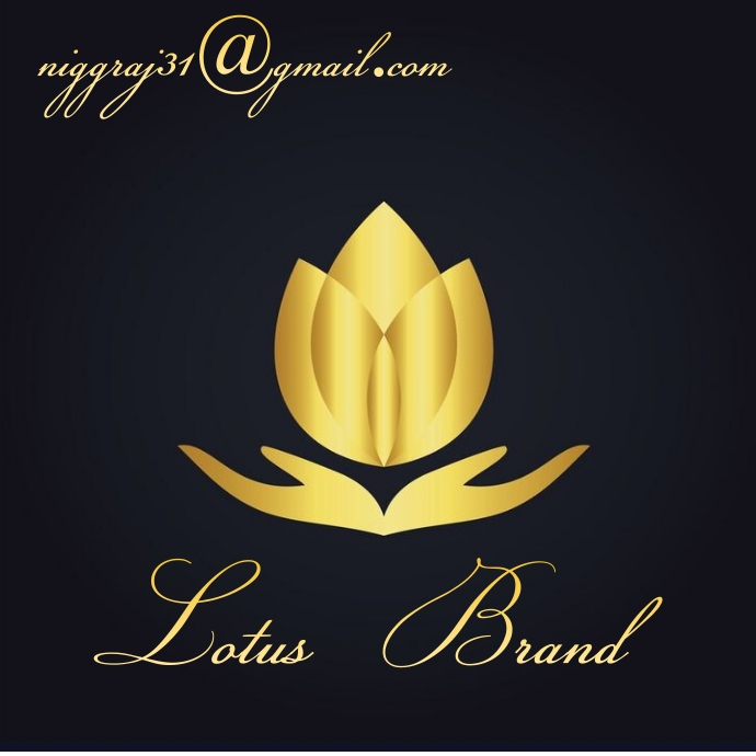 luxury logo design, lotus flower logo template