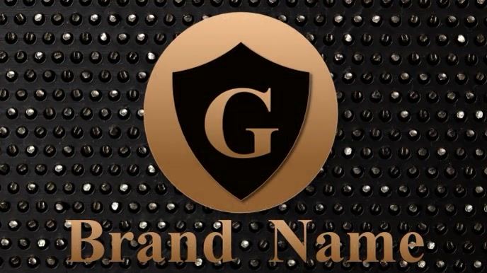 Luxury Logo Design, Luxury Branding Logo (1) Digital Display (16:9) template