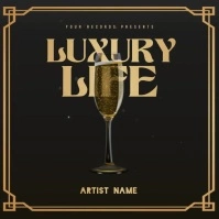 LUXURY Mixtape/Album Cover Art Message Instagram template