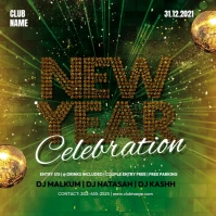 Luxury New Year Ads Post Instagram template