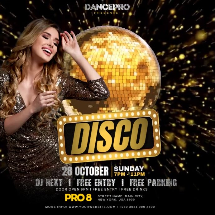 Luxury Party Video Ads Template PosterMyWall
