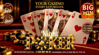 Black Poker Night Event Isithonjana se-YouTube Template