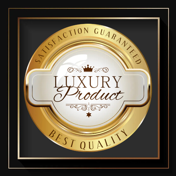 Luxury Product Logo template