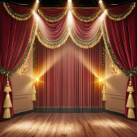 Theatre Stage Design Template | PosterMyWall