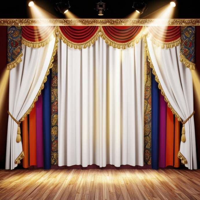 Luxury Stage Design Template PosterMyWall