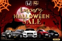 Luxury Vintage Car Sale Poster template