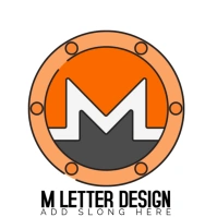 m logo template
