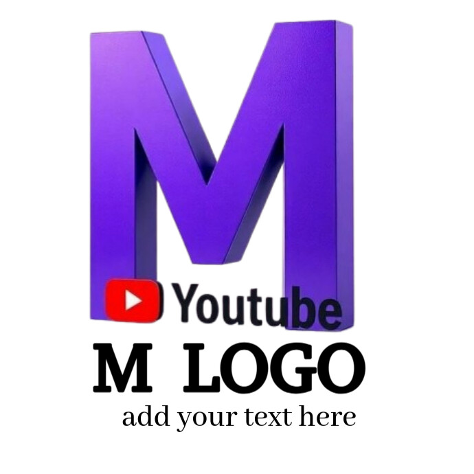 M LOGO template