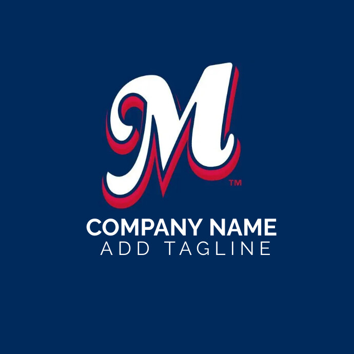 M LOGO Template | PosterMyWall