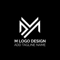 M LOGO Template | PosterMyWall