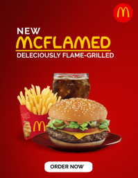 Restaurant Menu Flyer Design Template | PosterMyWall