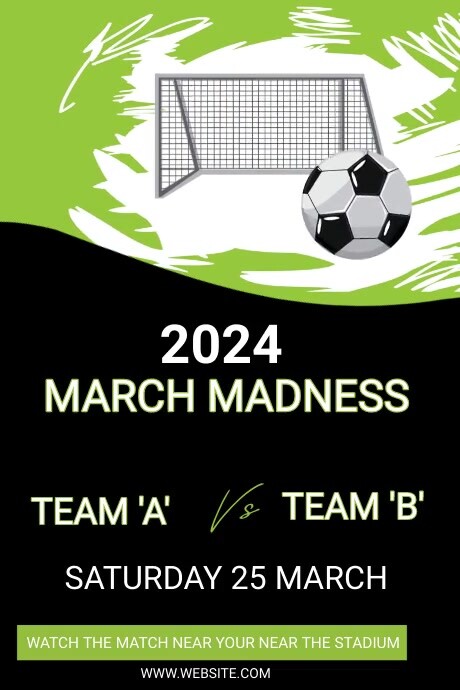Mach Madness Template PosterMyWall