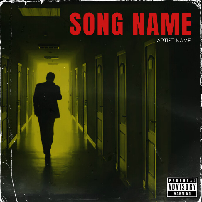 Mafia, Silhouette Album Cover Template