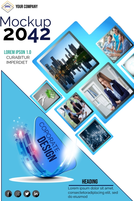 Mag (1) Poster template
