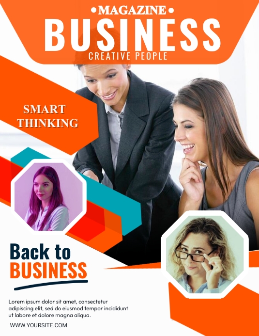 Ad Cover Example Magazine Business Cover Ads Template | PosterMyWall