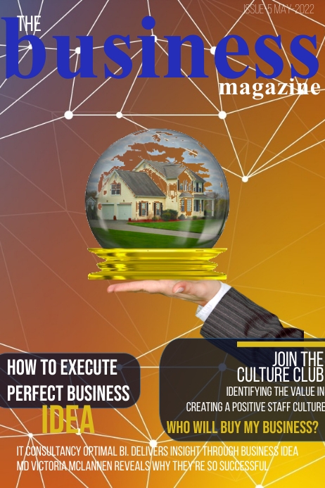 Magazine cover (20) Poster template