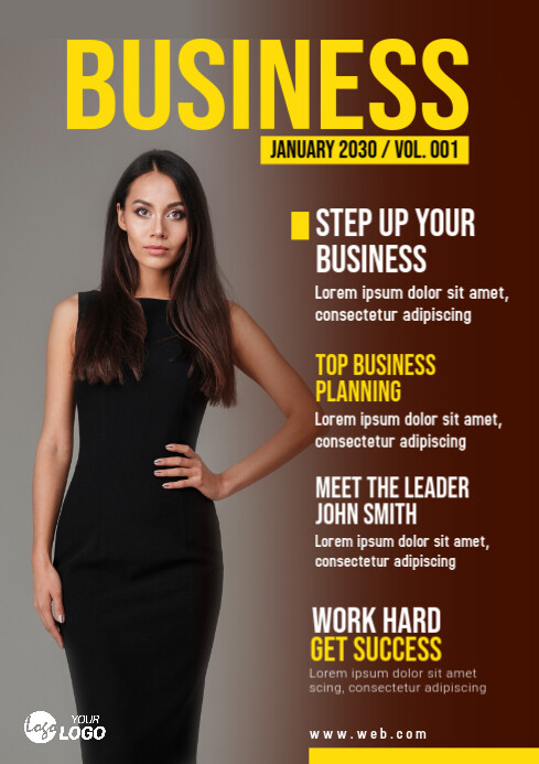 Magazine cover design template | PosterMyWall Magazine cover design template | PosterMyWall