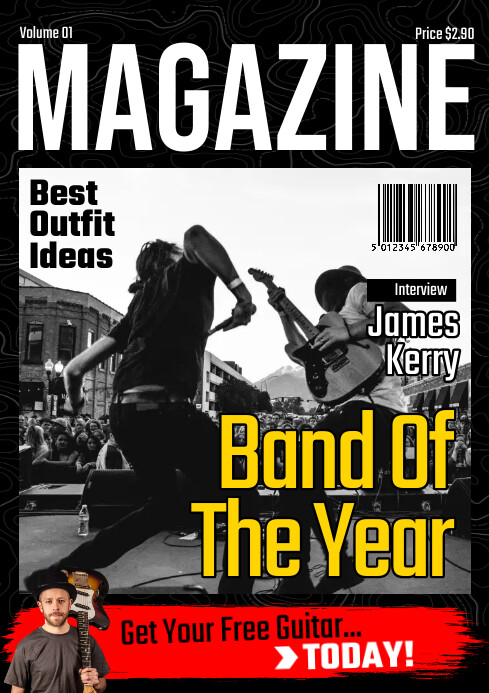 2 6K  Free Magazine Cover Templates PosterMyWall 2 6K  Free Magazine Cover Templates PosterMyWall