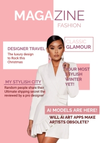 Fashion Magazine Cover Template | PosterMyWall