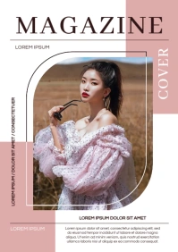 Magazine Cover A4 template
