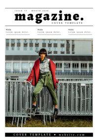 Magazine Cover Template | PosterMyWall