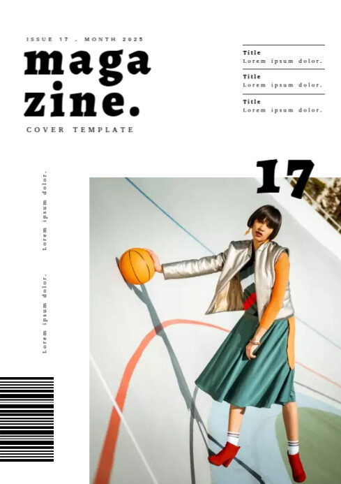 Ad Cover Example Magazine Cover Template Ads | PosterMyWall
