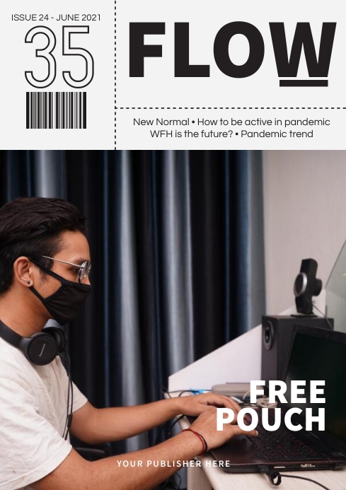 Magazine Issue Template | PosterMyWall